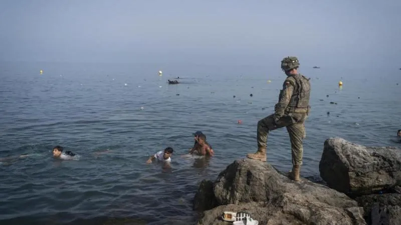 À Ceuta, plus de 1 342 mineurs migrants non accompagnés restent sur place