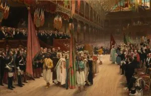 Distribution des récompenses à l'Exposition universelle de 1889