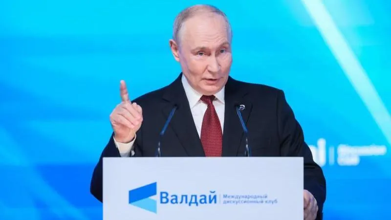 Le président russe a appelé l'Occident à rétablir la confiance